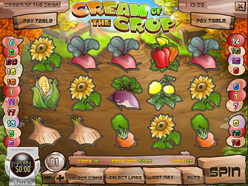 Harvest the Riches: Cream of the Crop Slot Review at Las Atlantis