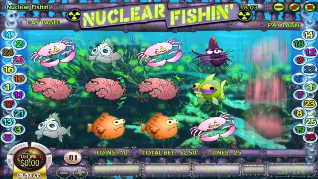 Nuclear Fishing Slot Review at Las Atlantis