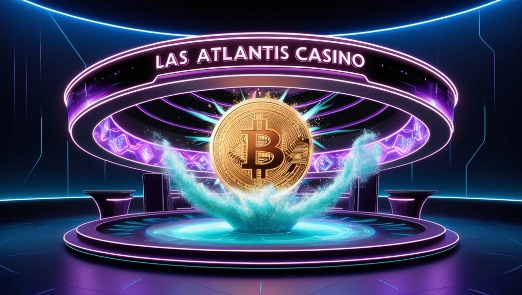 Crypto Deposit at Las Atlantis Casino 1