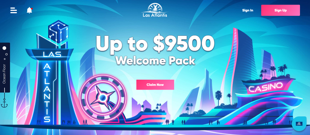 Las Atlantis Casino Login & Sign Up Process 1