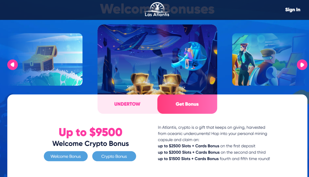 Las Atlantis Casino Bonuses 3